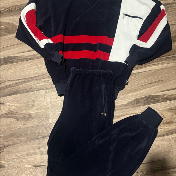 Vintage 1980s Ruff Sportvelour men's matching tracksuit sweatsuit